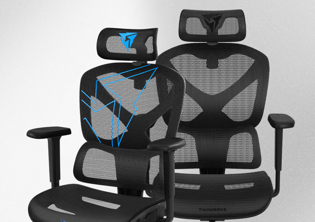 Cadeira exclusiva YTC ThunderX3