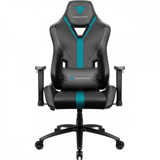 Cadeira Gamer ThunderX3 YC3 Ciano