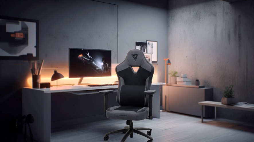 Cadeira EAZE Loft Black Grafite, cadeira gamer e ergonomica