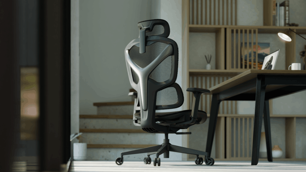 Cadeira YTC Mesh Preta na Black November / Black Friday ThunderX3